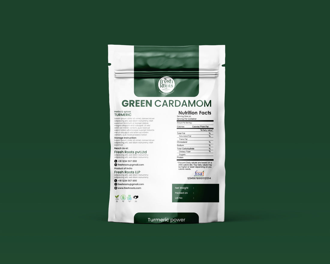 Idukki Green Cardamom (Elaichi) – Premium Whole Pods
